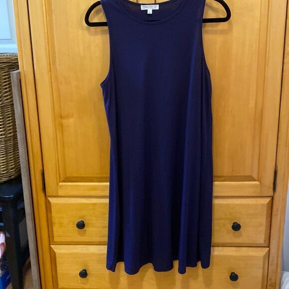 Love fire Navy swing tank dress/tunic - Picture 1 of 3